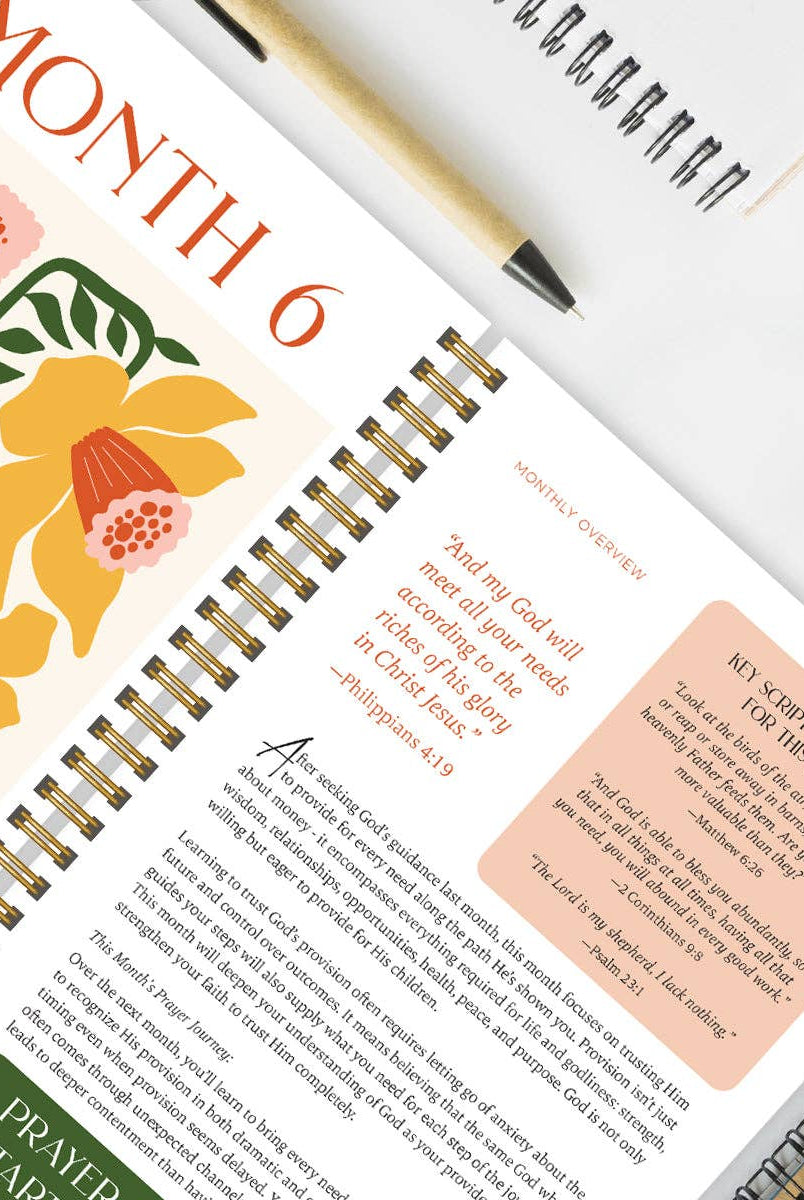 A Year In Prayer: A Journey of Daily Prayer and Reflection - A'Bekah's Boutique