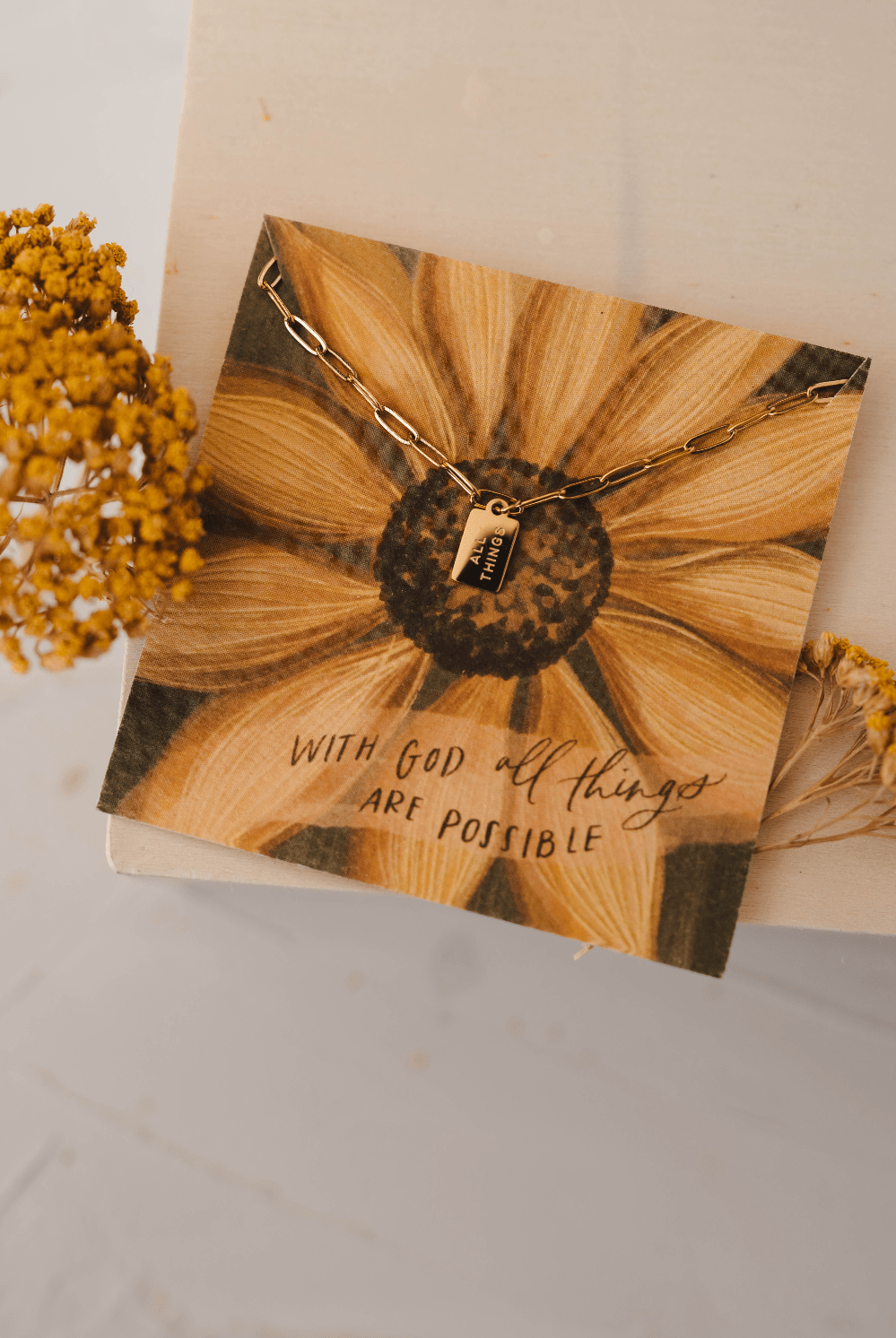 All Things Mini Tag Necklace | Christian Jewelry - A'Bekah's Boutique