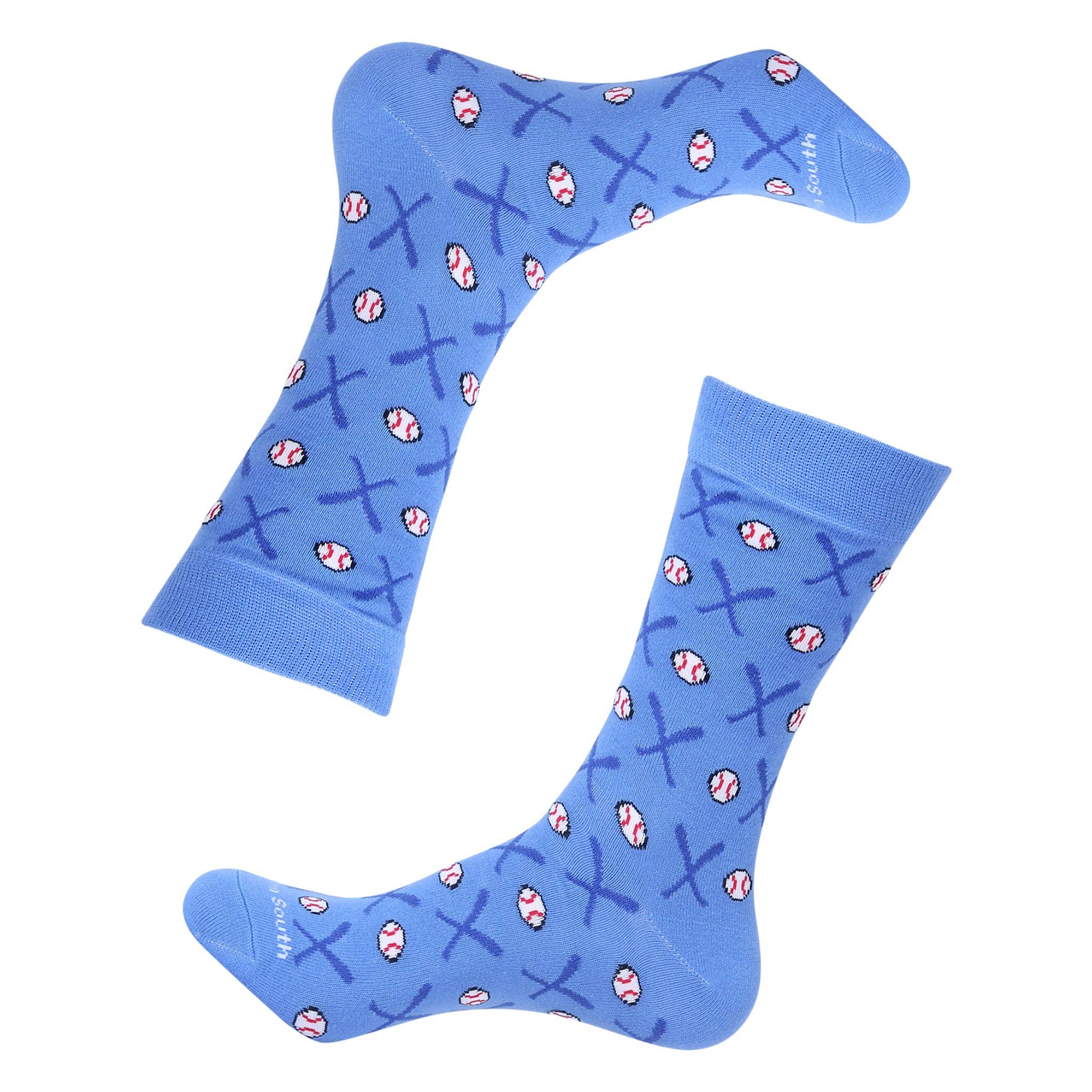 Batter Up Baseball Socks - A'Bekah's Boutique
