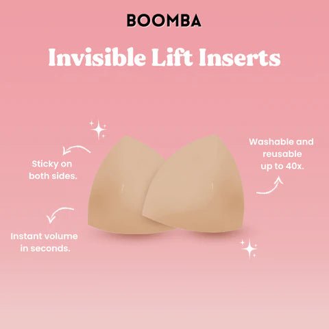 Boomba Invisible Lift Inserts - A'Bekah's Boutique