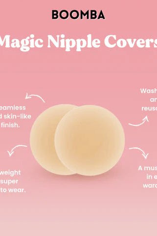 Boomba Magic Nipple Covers (Adhesive) - A'Bekah's Boutique