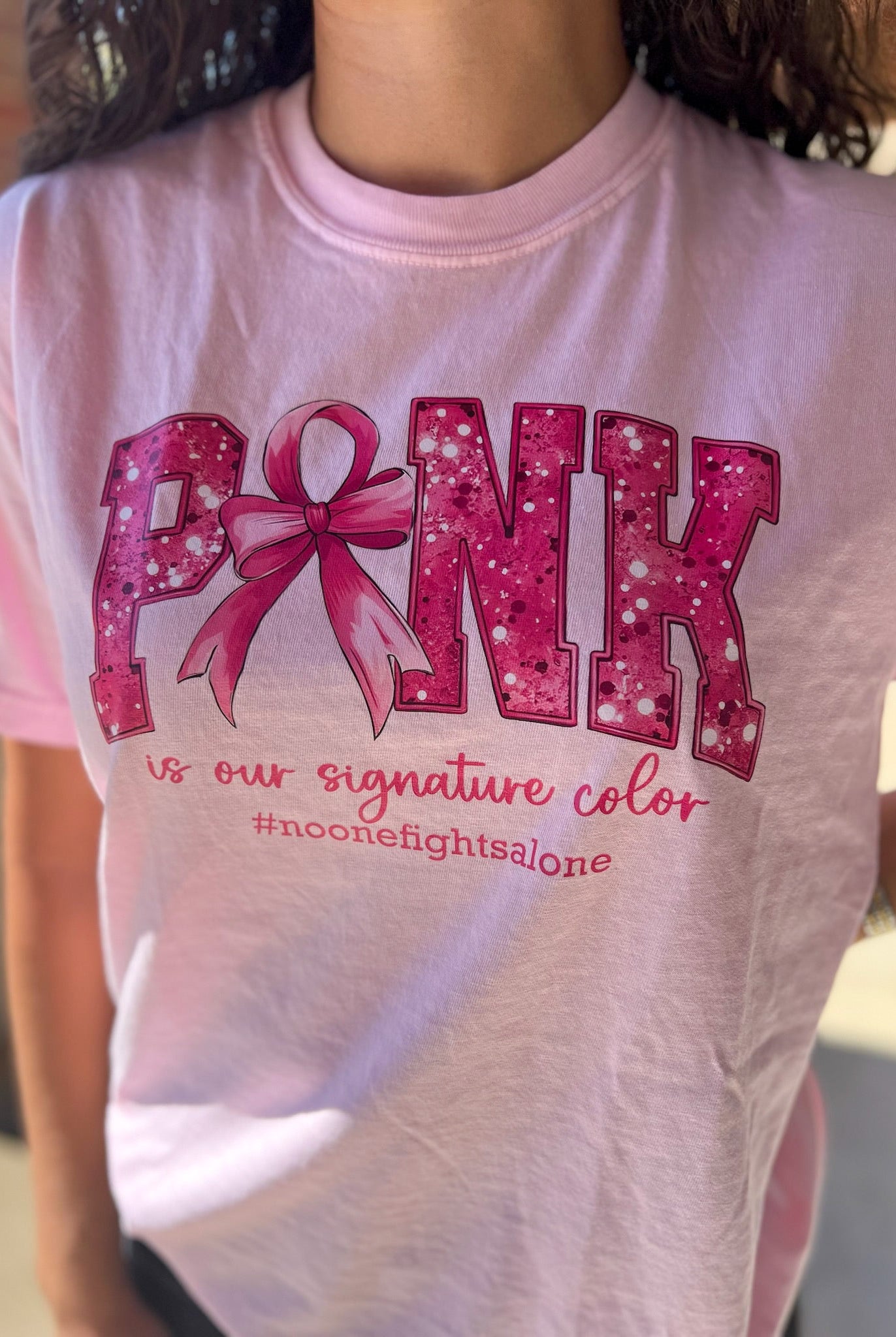 Breast Cancer Awareness CC Tee - A'Bekah's Boutique