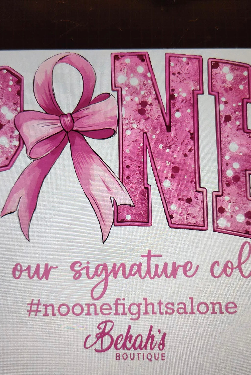Breast Cancer Awareness CC Tee - A'Bekah's Boutique