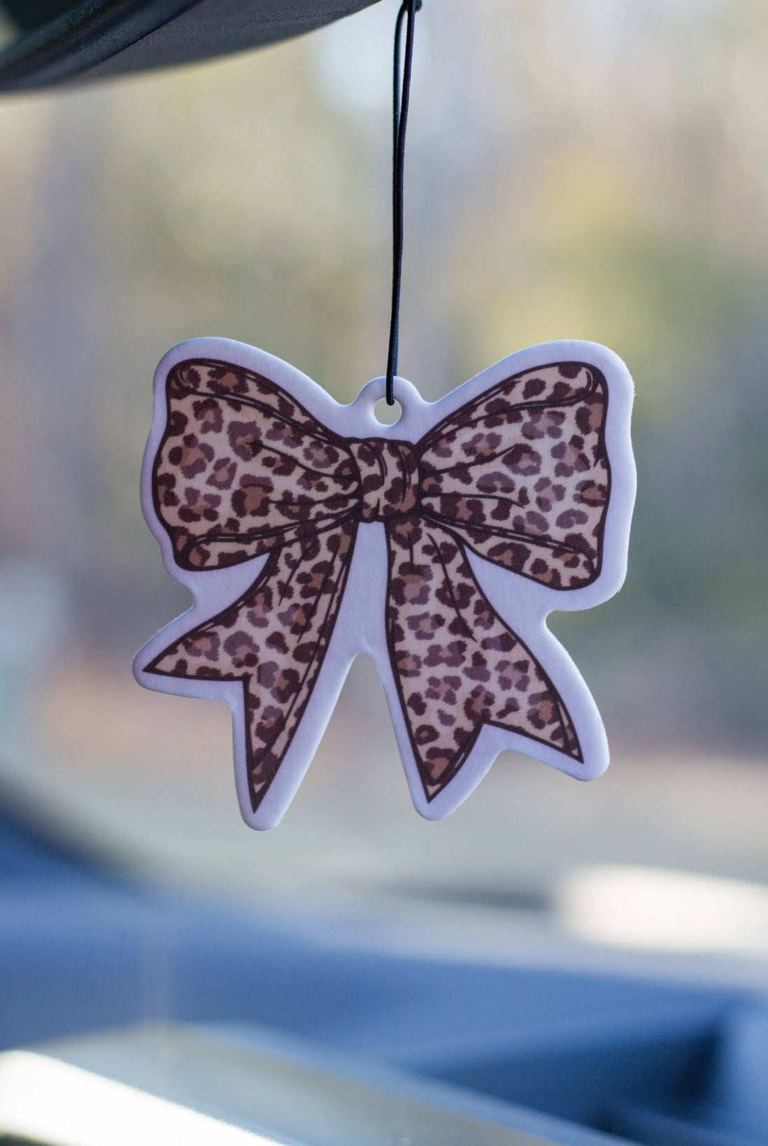 Cheetah Bow - Air freshener - A'Bekah's Boutique