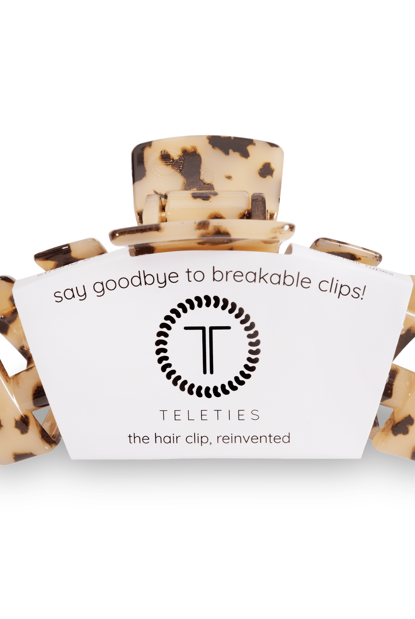 Classic Hair Clip | Large | Blonde Tortoise - A'Bekah's Boutique