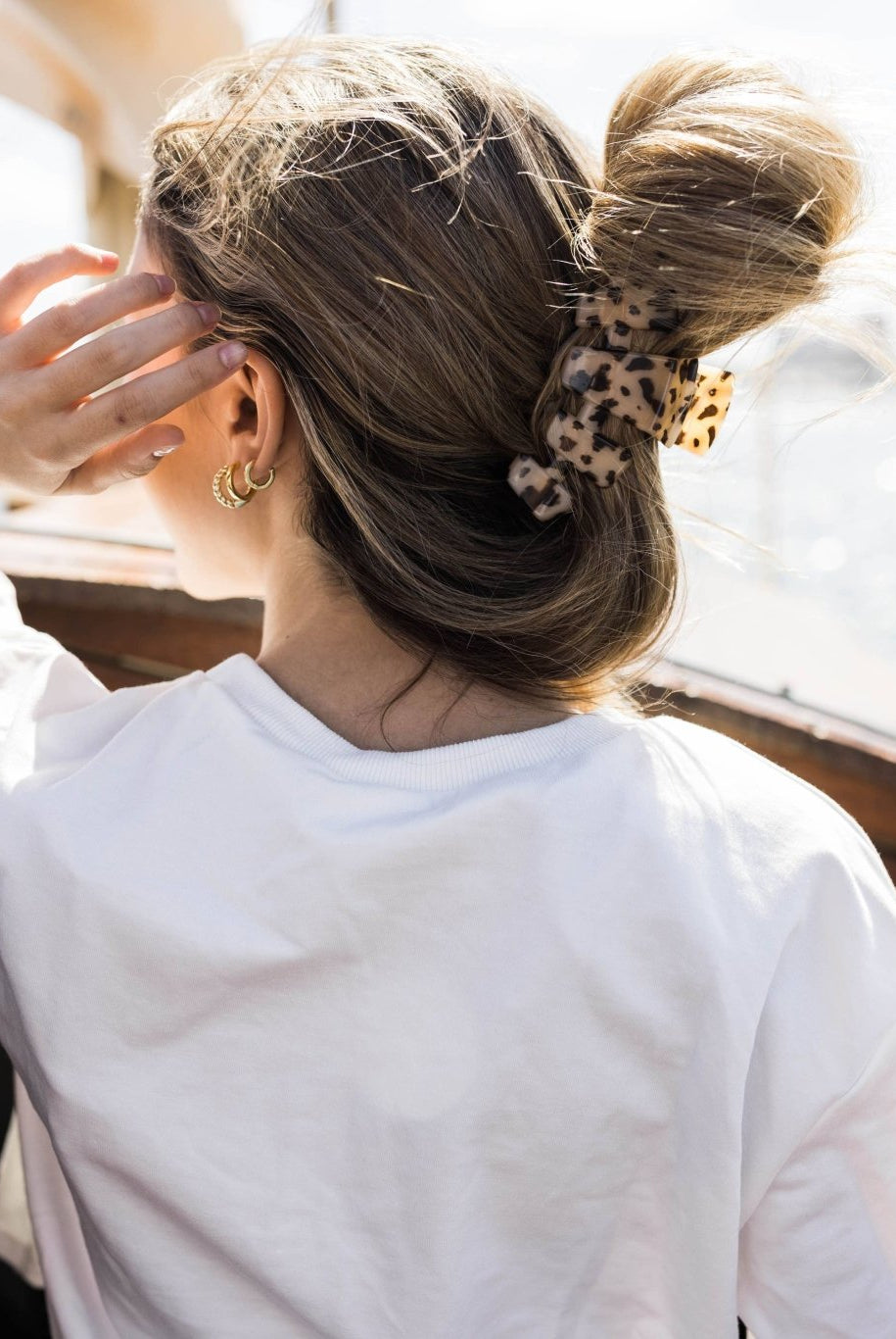 Classic Hair Clip | Large | Blonde Tortoise - A'Bekah's Boutique