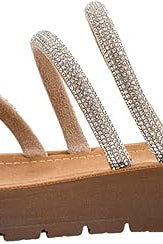 Corkys Striptease Rhinestone Strappy Platform Sandals - A'Bekah's Boutique