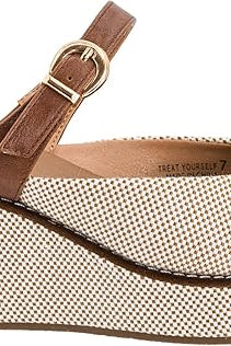 Corkys Treat Yourself Bourbon Combo Slip On Wedges - A'Bekah's Boutique