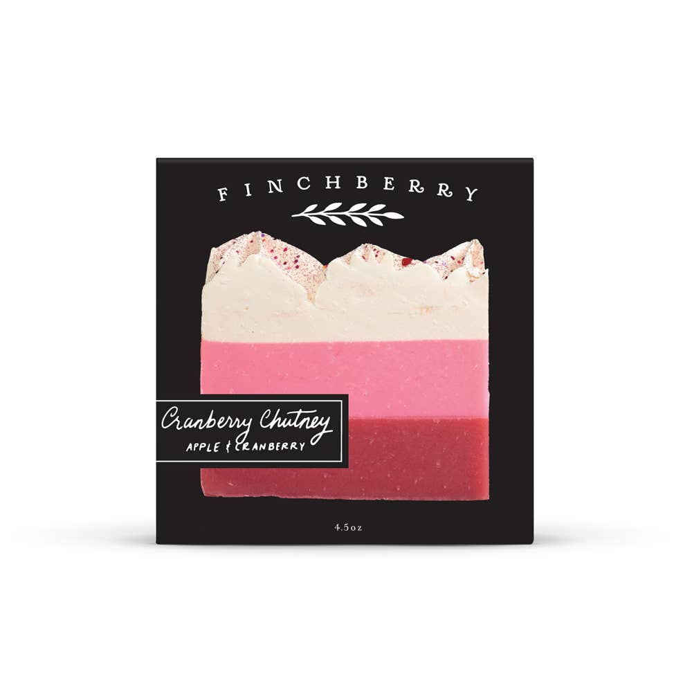 Cranberry Chutney Vegan - friendly Gluten - free Boxed Soap - A'Bekah's Boutique