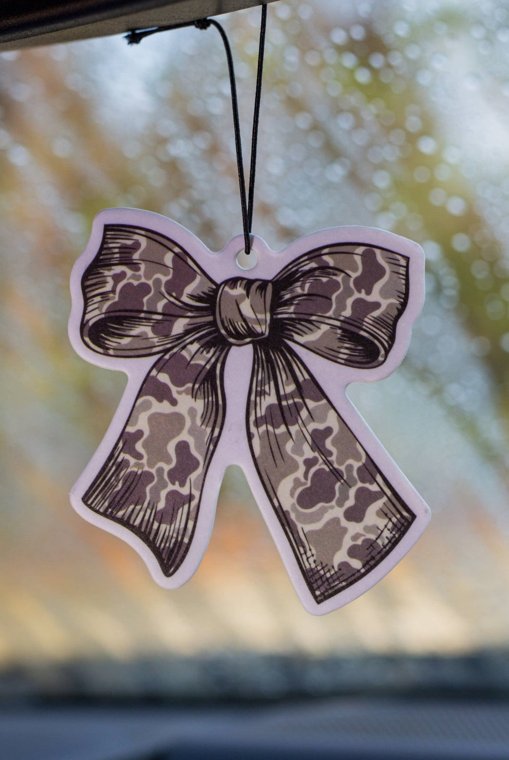 Duck camo bow - air freshener - A'Bekah's Boutique