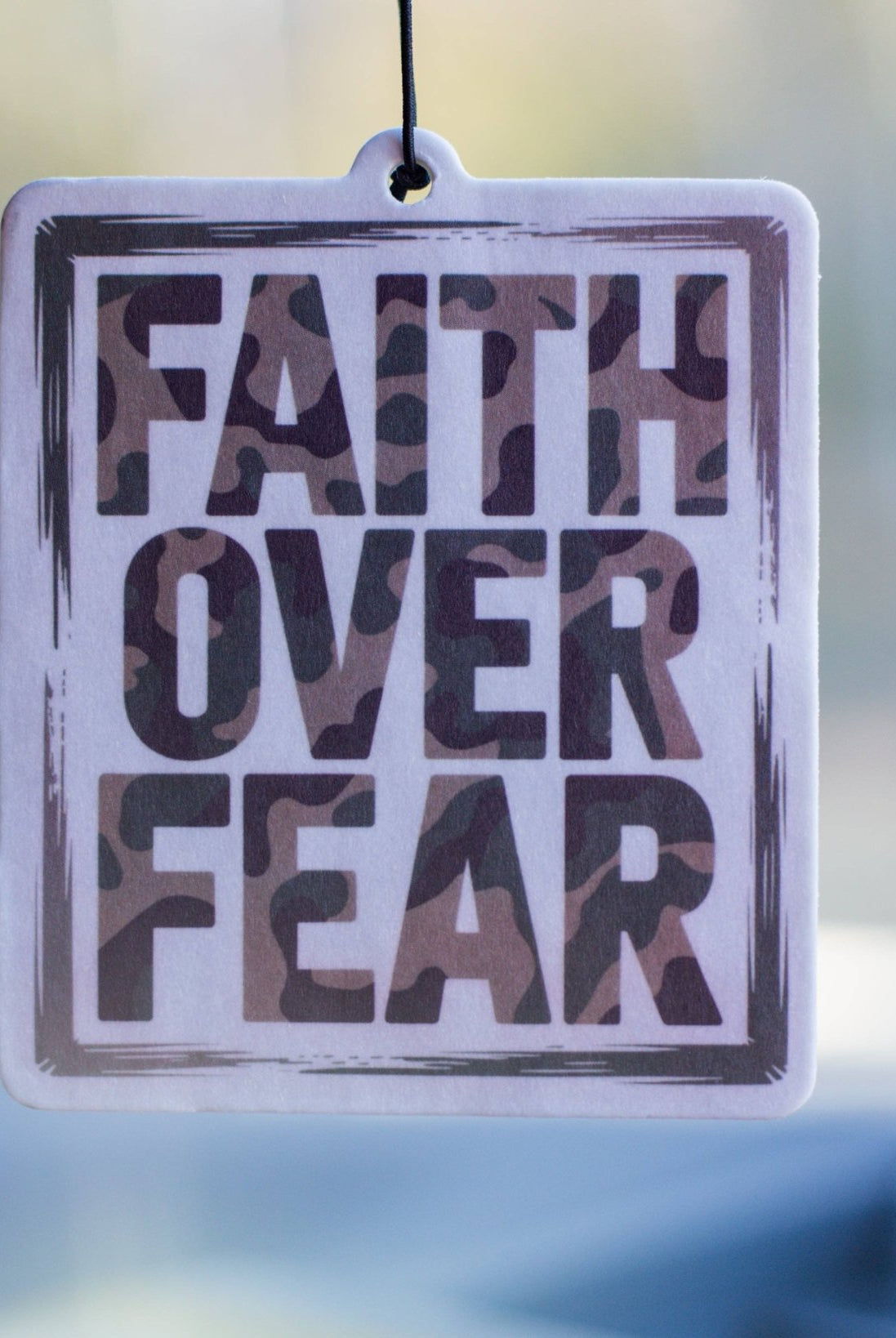 Faith over Fear - Air Freshener - A'Bekah's Boutique