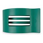 Flat Rectangle Hair Clip | Large | Green - A'Bekah's Boutique