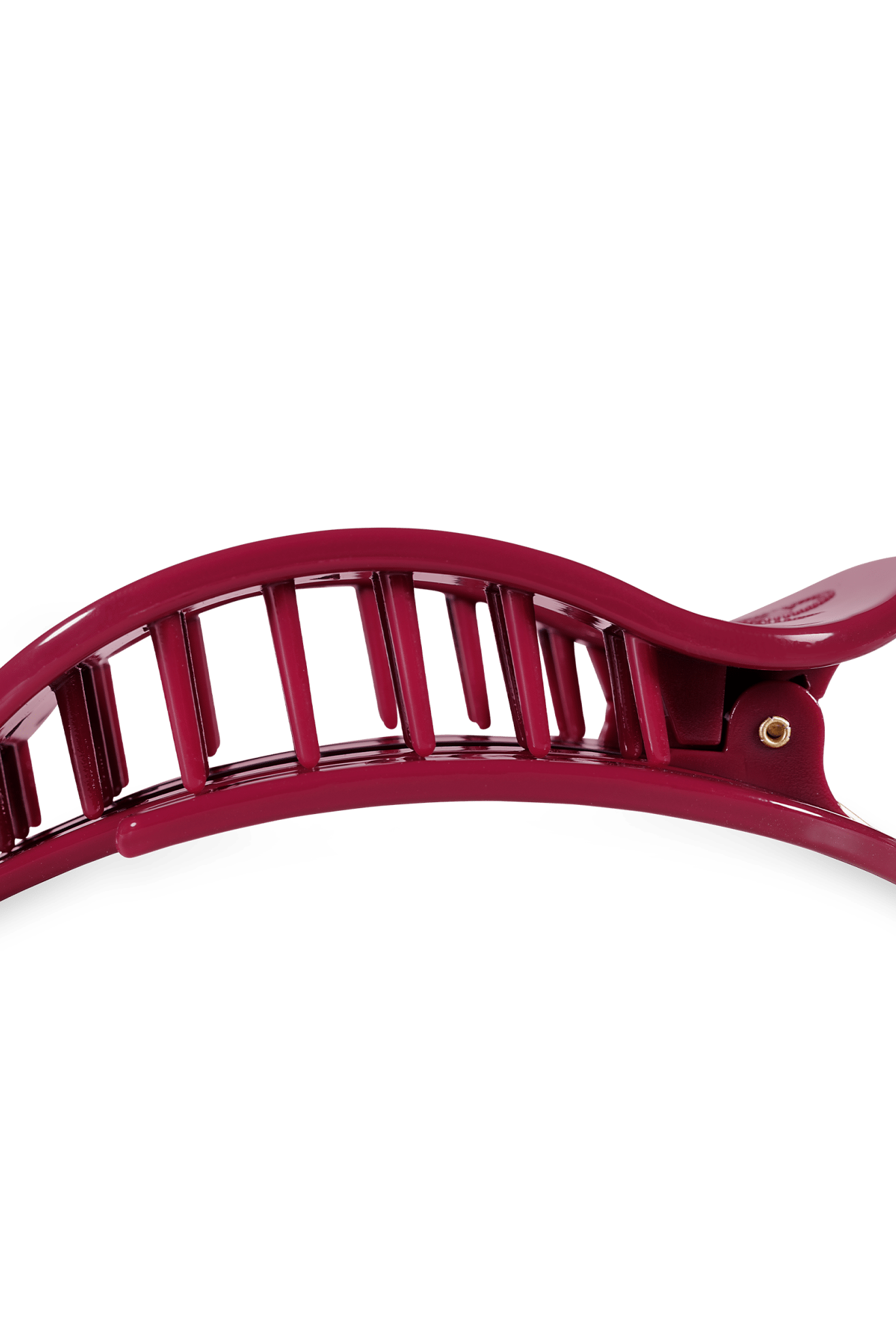 Flat Round Hair Clip | Large | Go Noles! - A'Bekah's Boutique