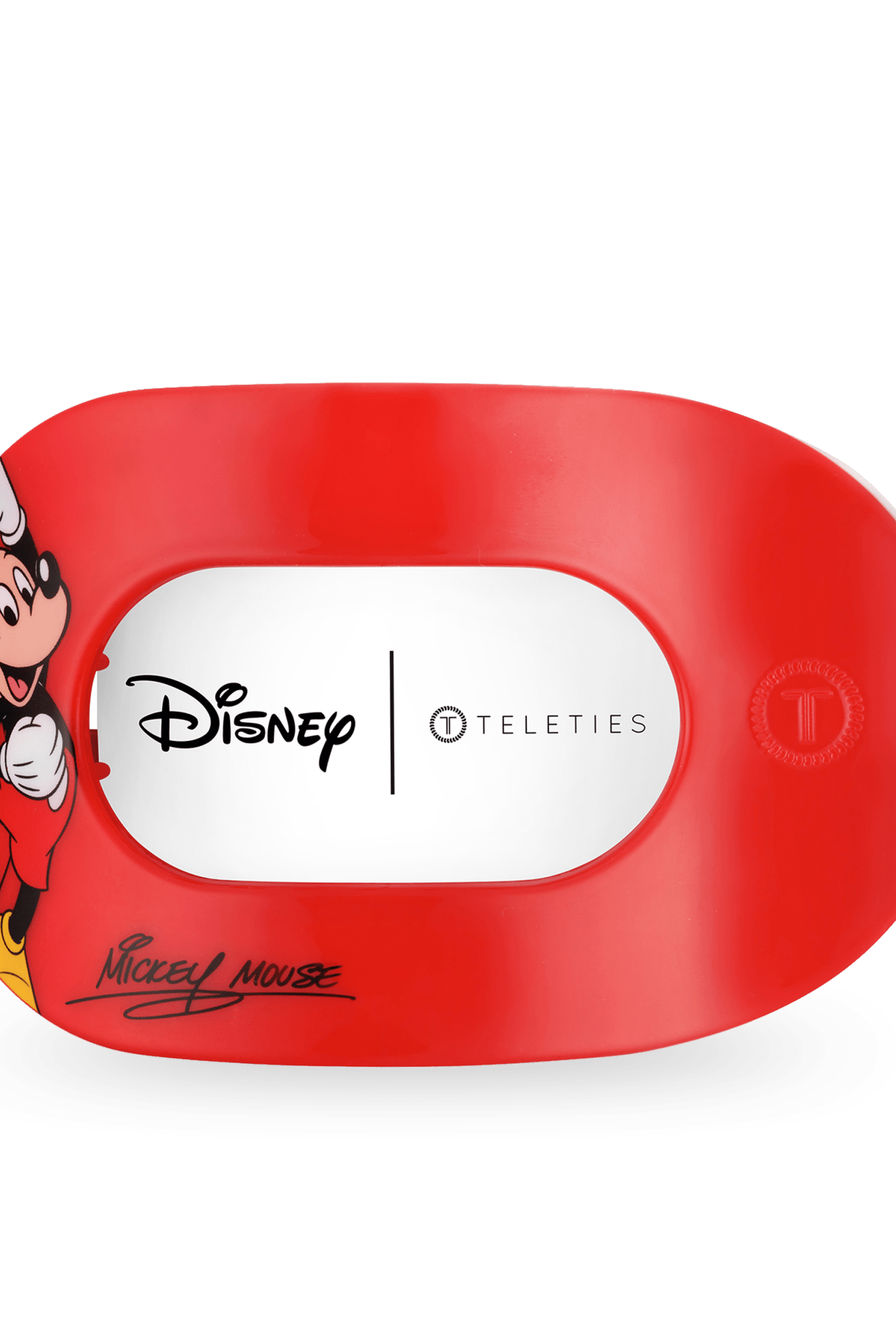 Flat Round Hair Clip | Large | Mickey Mouse - A'Bekah's Boutique