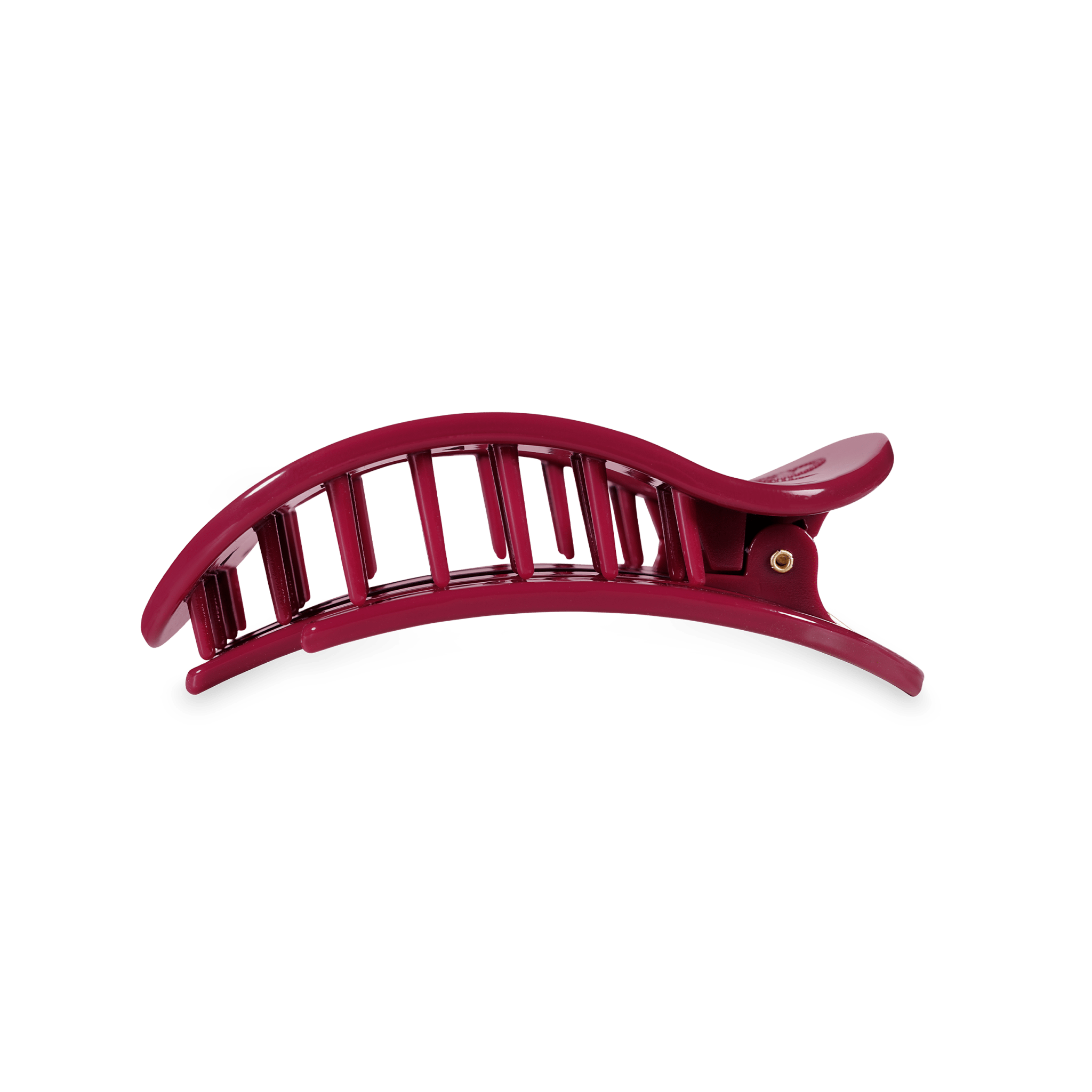 Flat Round Hair Clip | Medium | Go Noles! - A'Bekah's Boutique