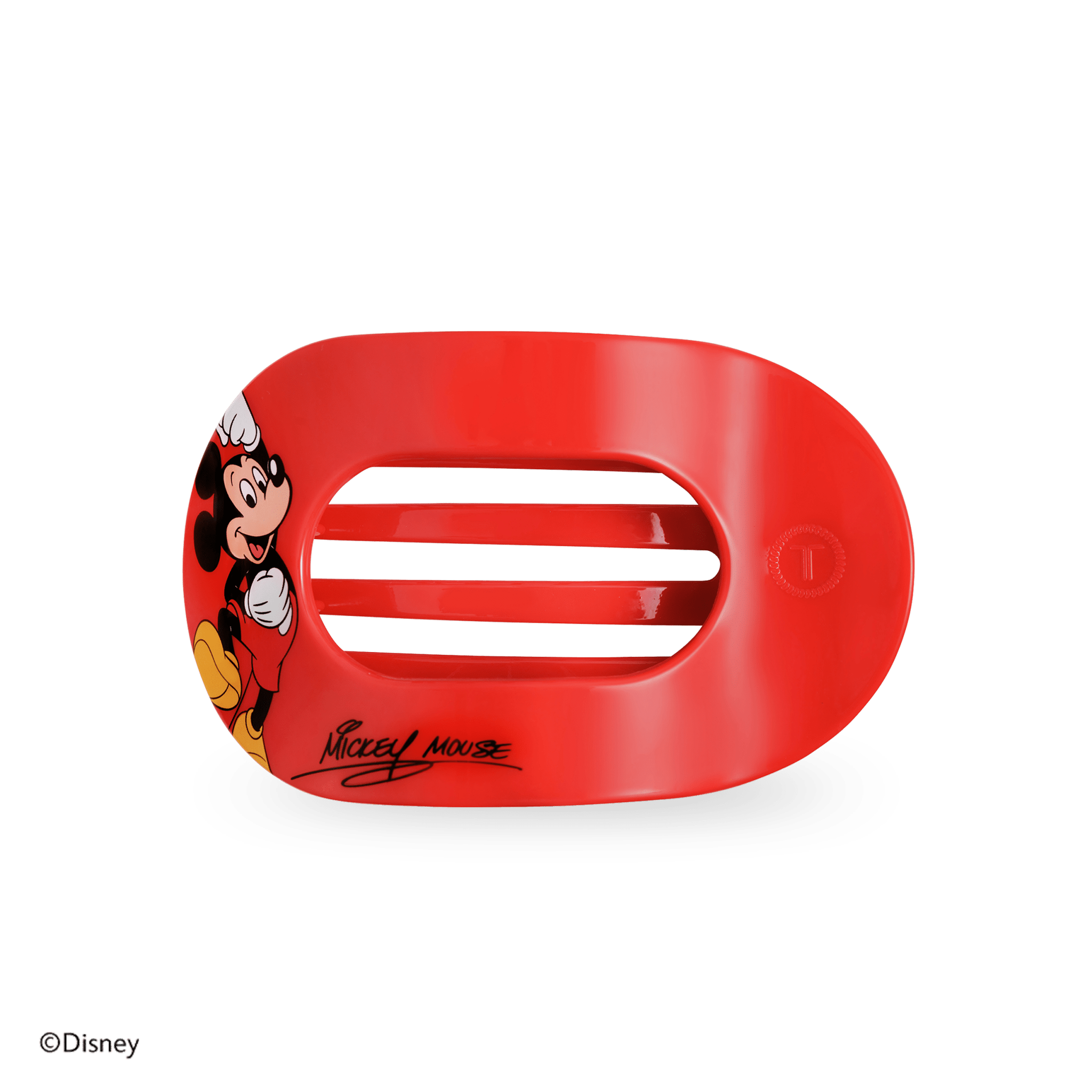 Flat Round Hair Clip | Medium | Mickey Mouse - A'Bekah's Boutique