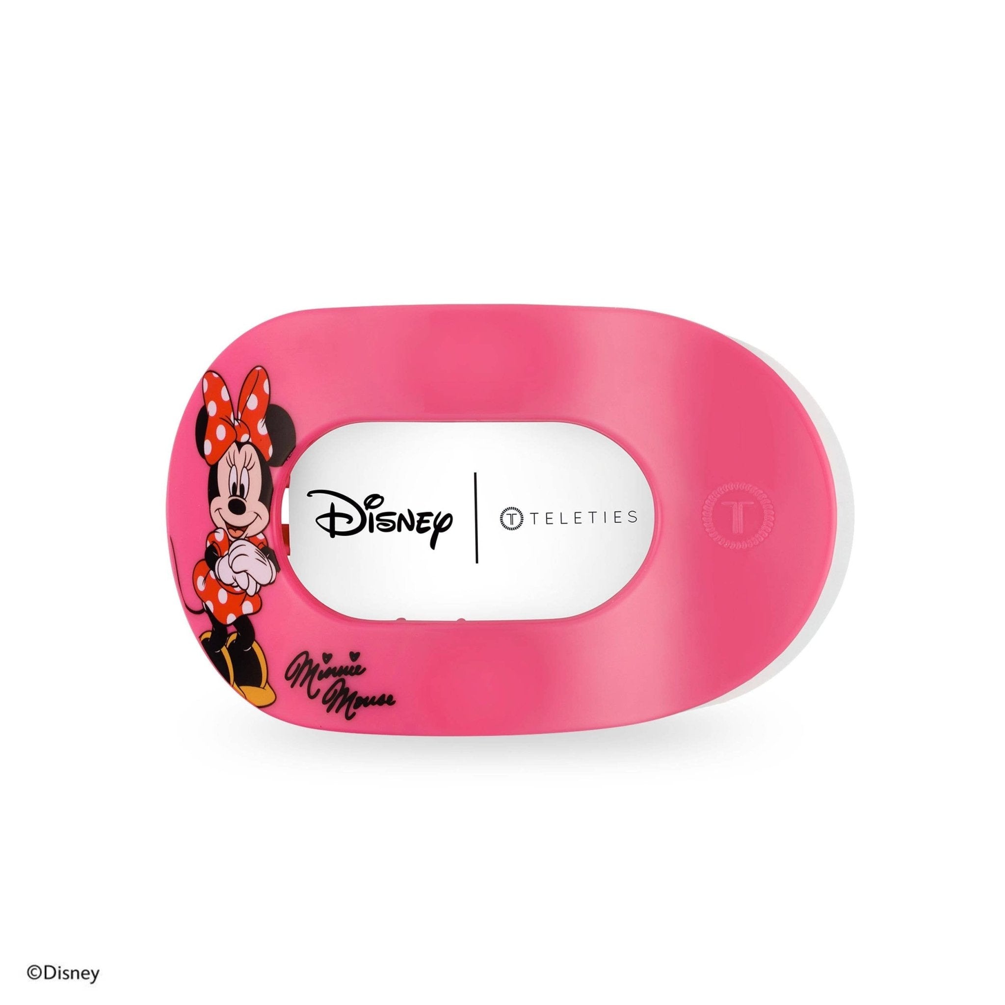 Flat Round Hair Clip | Medium | Minnie Mouse - A'Bekah's Boutique