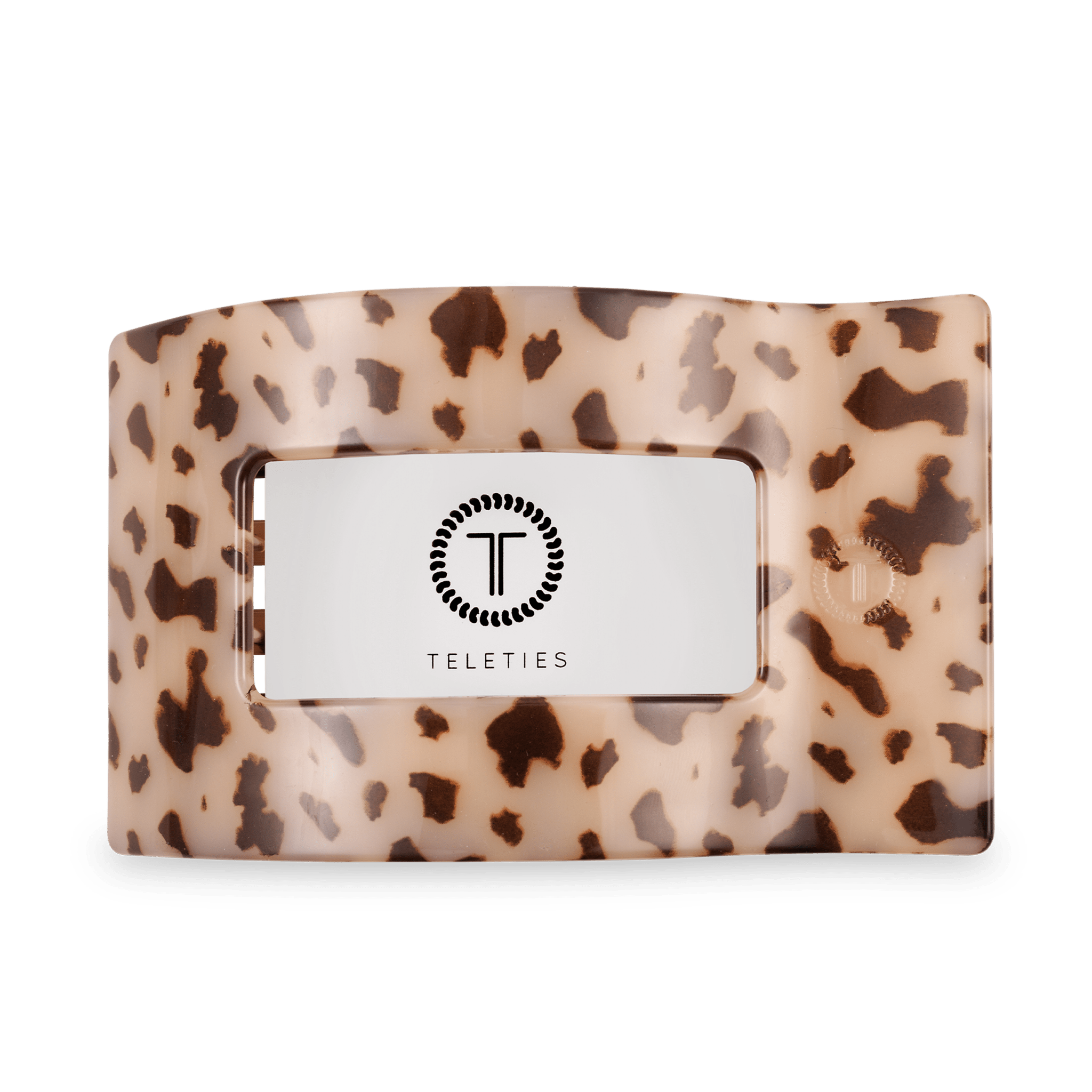 Flat Square Hair Clip | Large | Blonde Tortoise - A'Bekah's Boutique