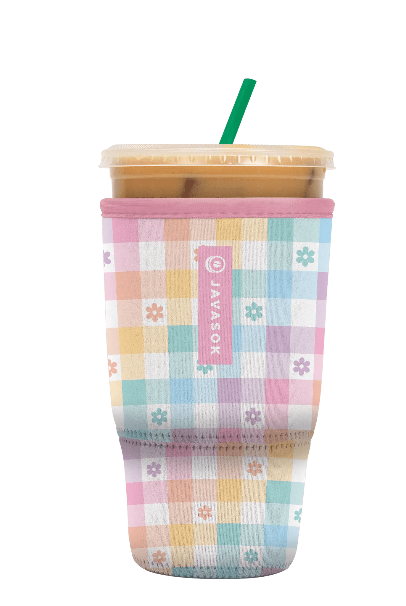 JavaSok - Gingham Flowers - A'Bekah's Boutique