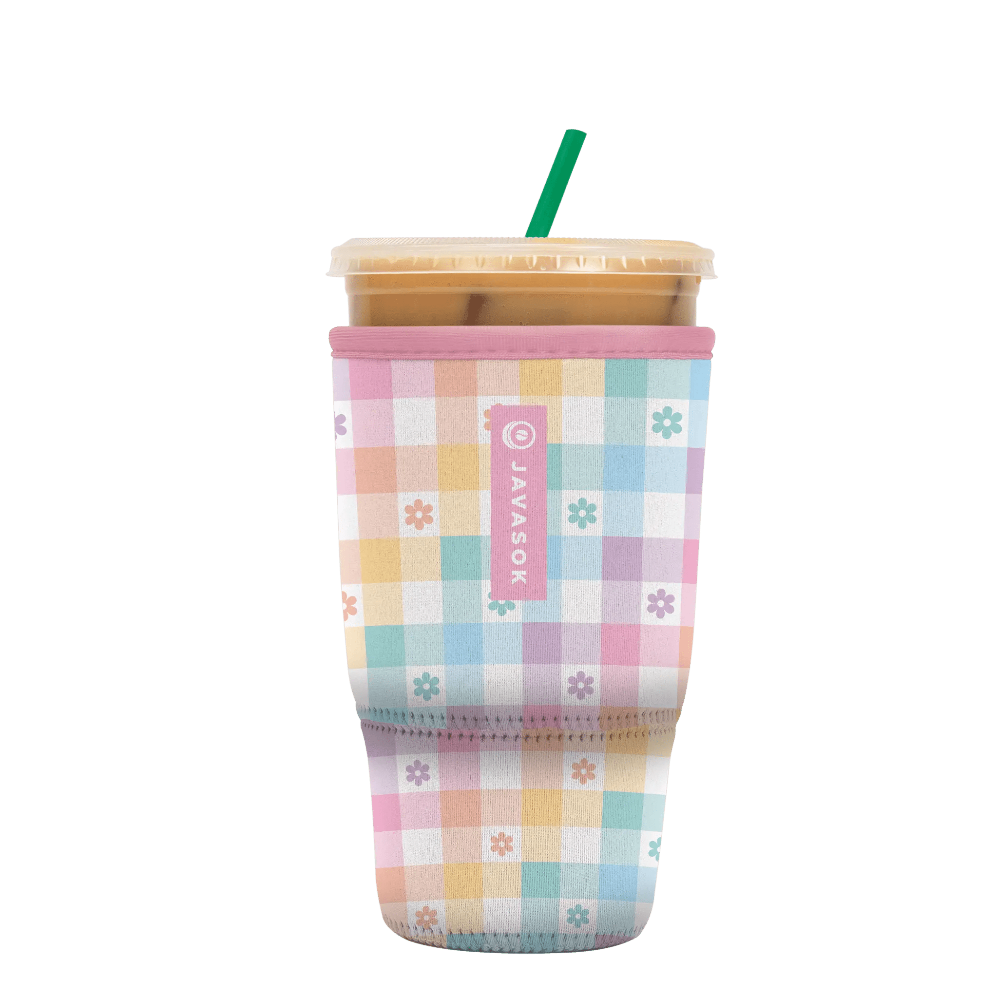 JavaSok - Gingham Flowers - A'Bekah's Boutique