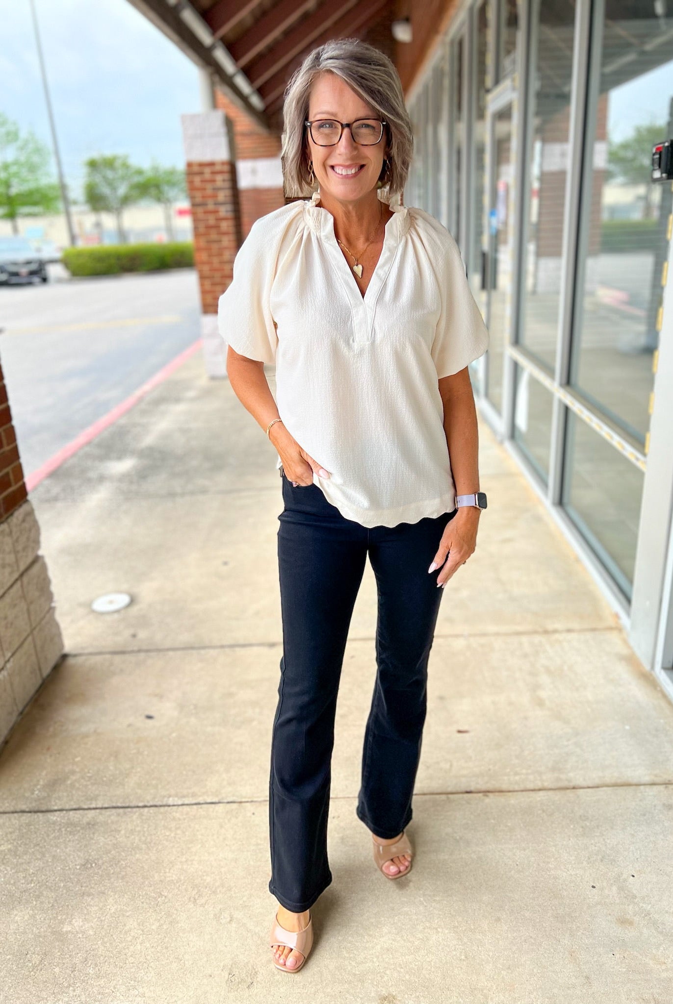 Judy Blue High Waisted Black Bootcut Jeans with Tummy Control 31" Inseam - A'Bekah's Boutique