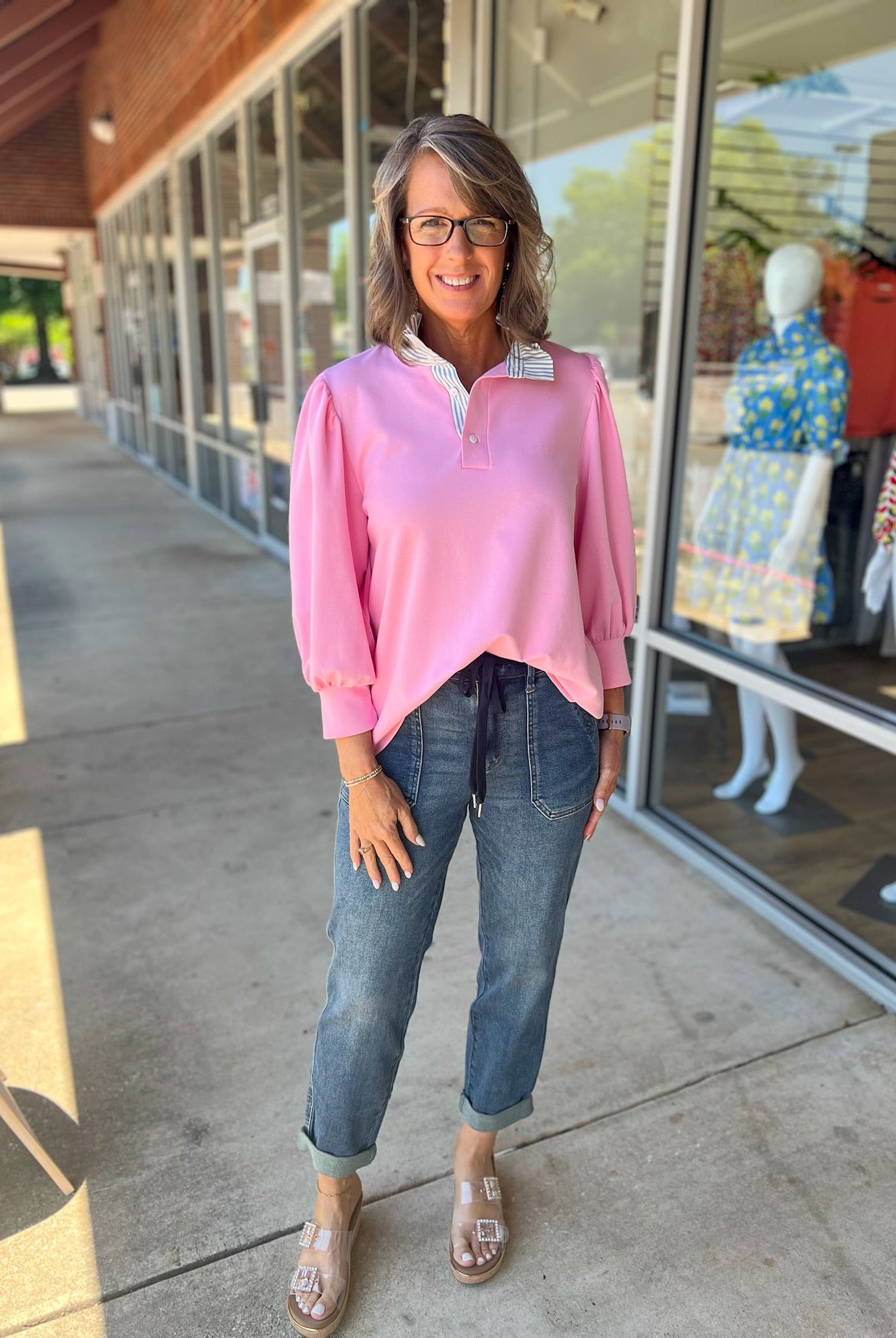 Judy Blue High Waisted Dark Vintage Wash Joggers - A'Bekah's Boutique