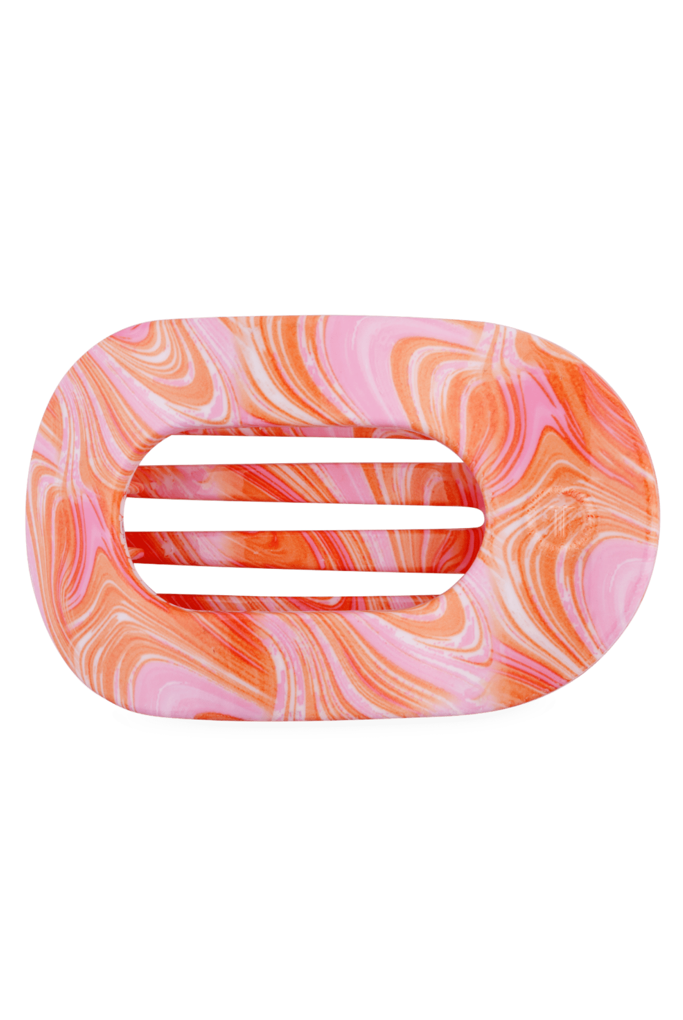Just Keep Swimming | Medium | Flat Round Hair Clip - A'Bekah's Boutique