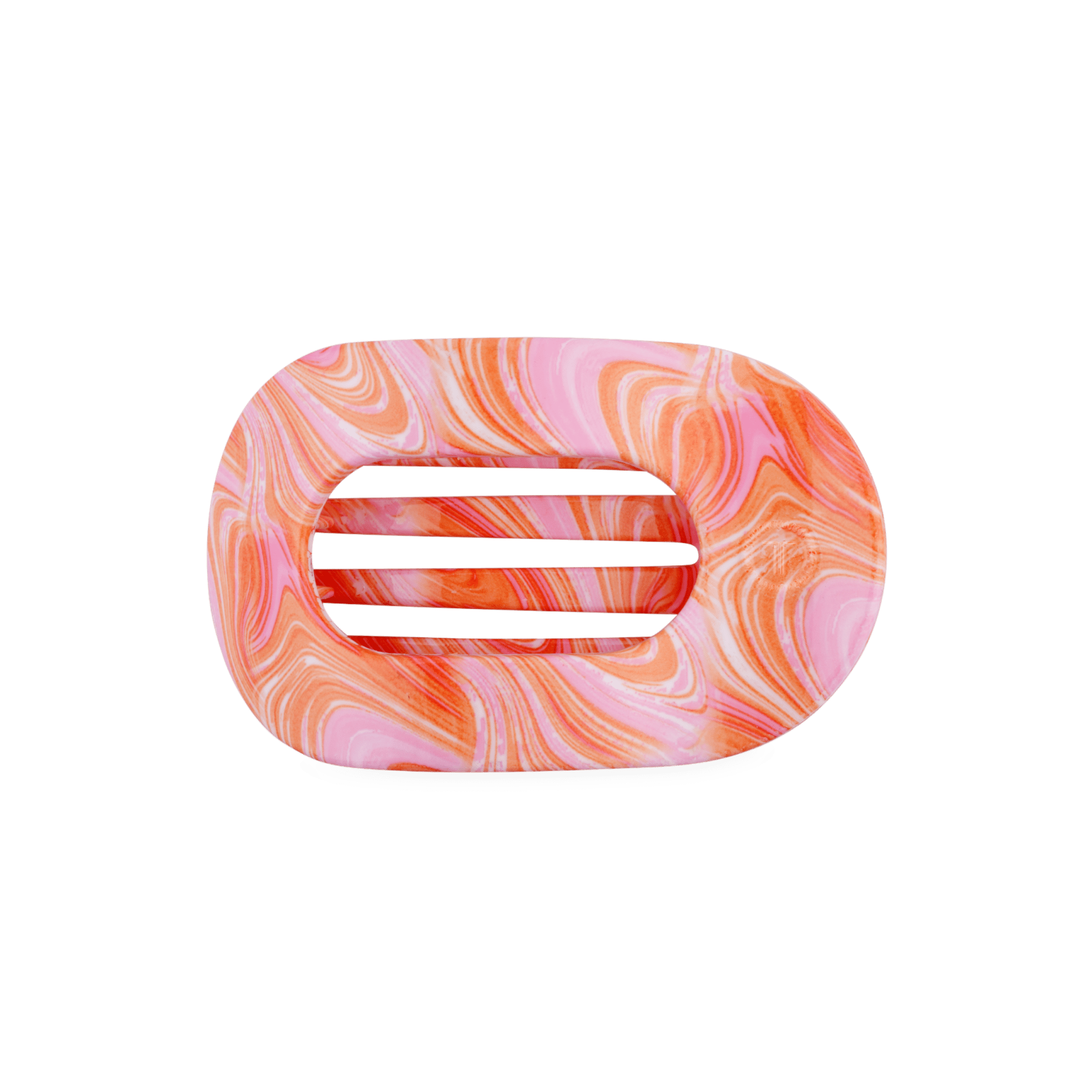 Just Keep Swimming | Medium | Flat Round Hair Clip - A'Bekah's Boutique
