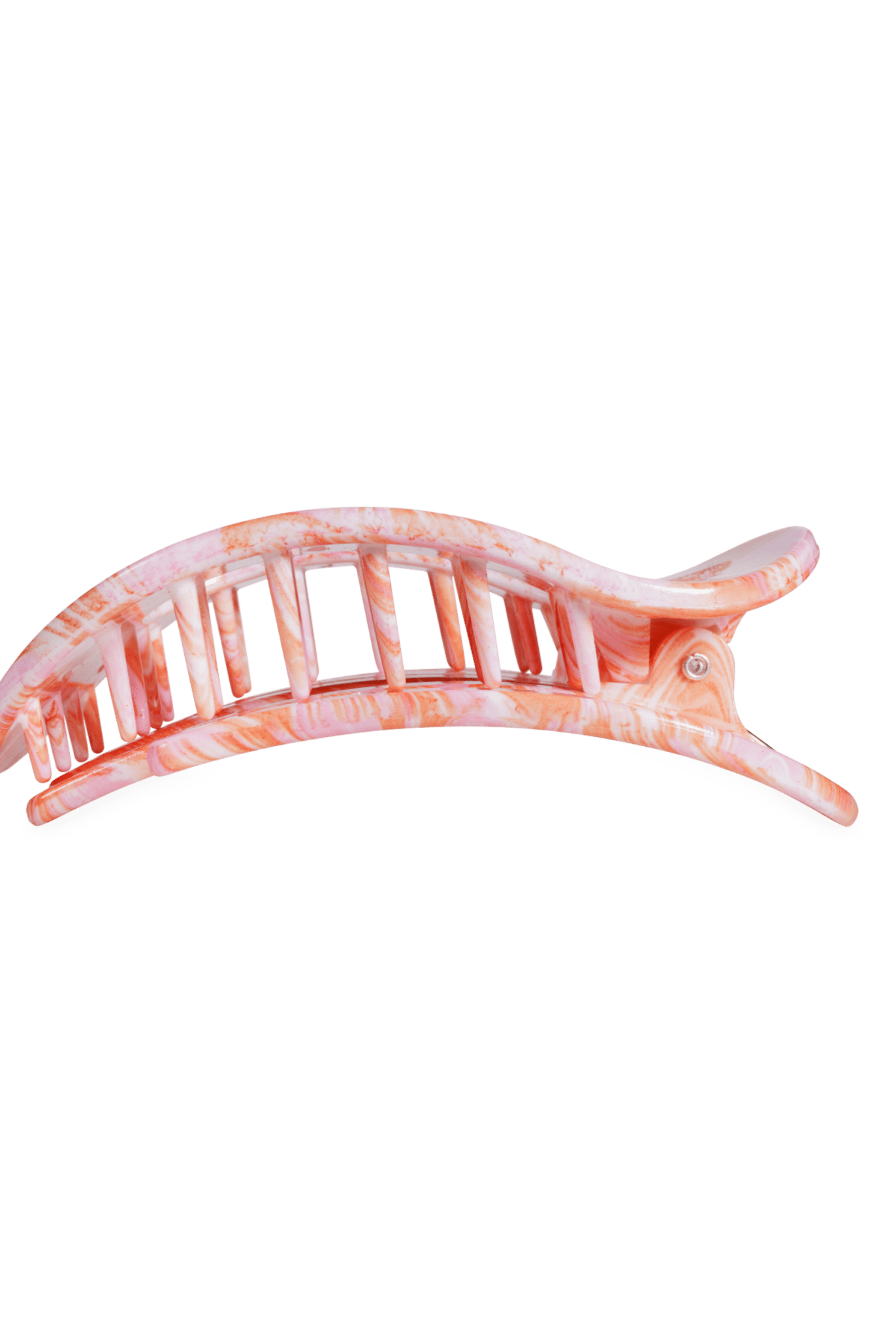 Just Keep Swimming | Medium | Flat Round Hair Clip - A'Bekah's Boutique