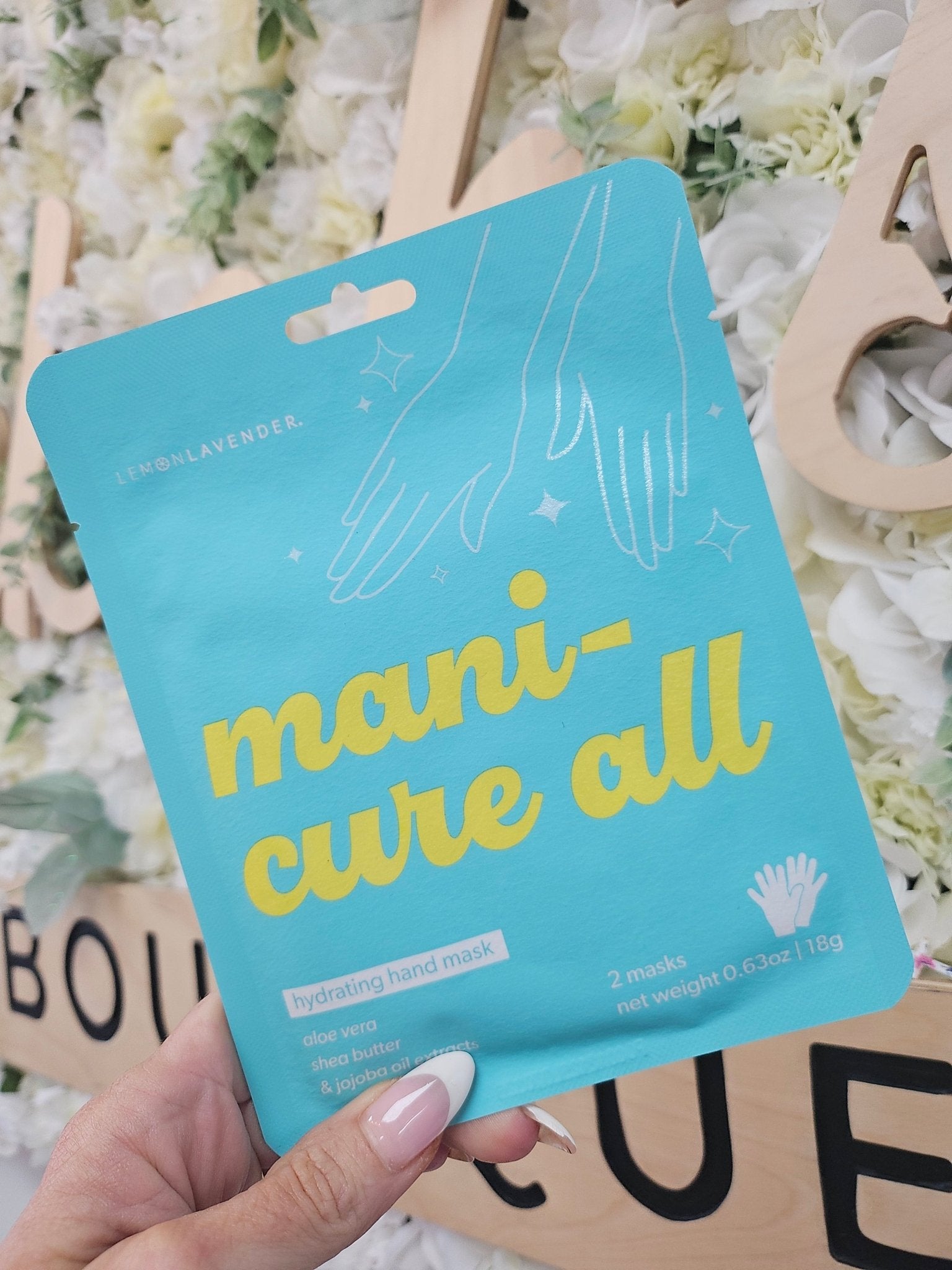Lemon Lavender Smooth It Over Hydrating Hand Mask - A'Bekah's Boutique
