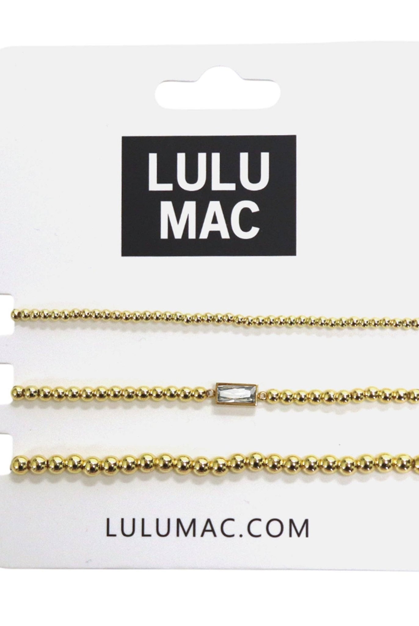 Lulu Mac Birthstone Bracelet April - A'Bekah's Boutique