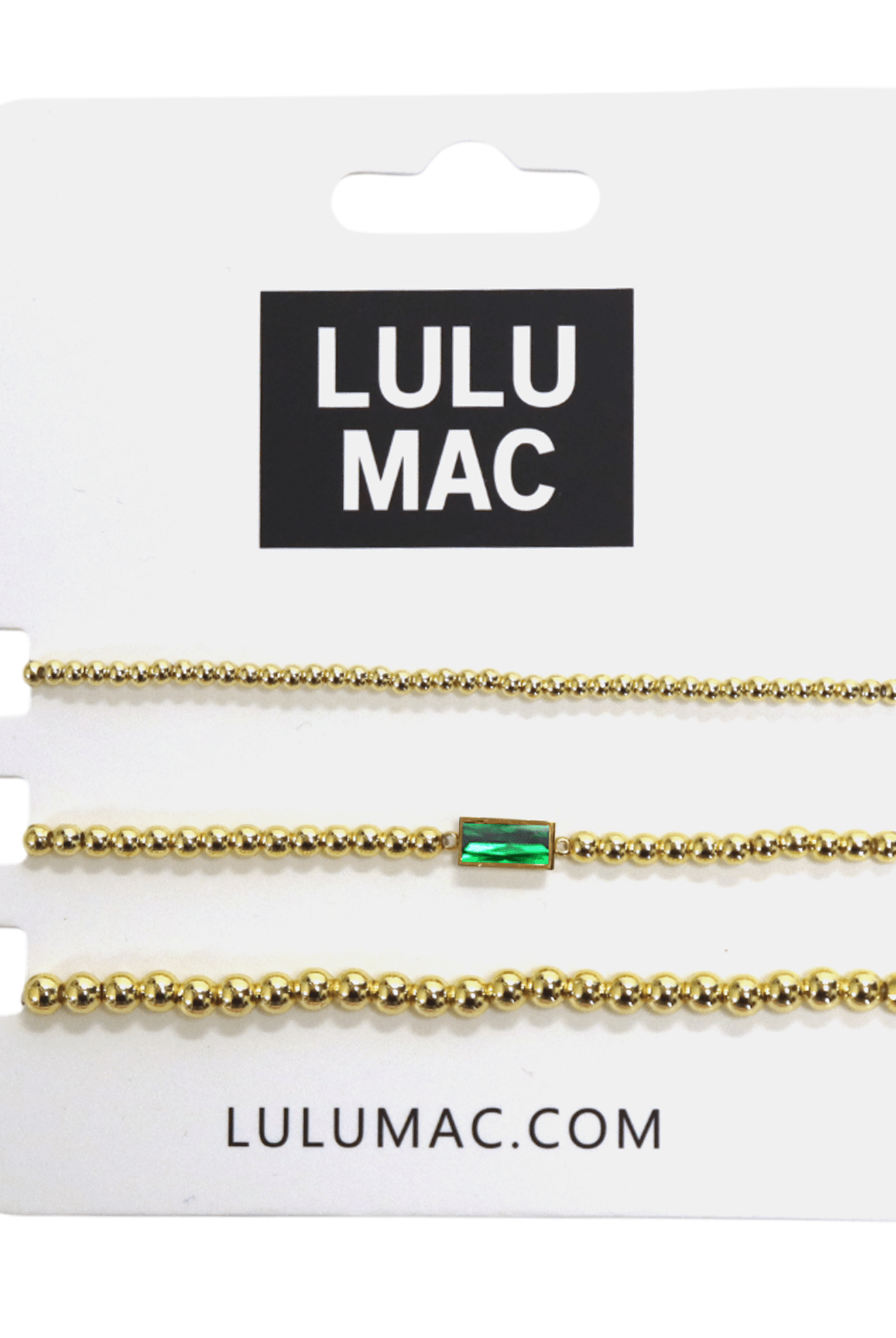 Lulu Mac Birthstone Bracelet May - A'Bekah's Boutique