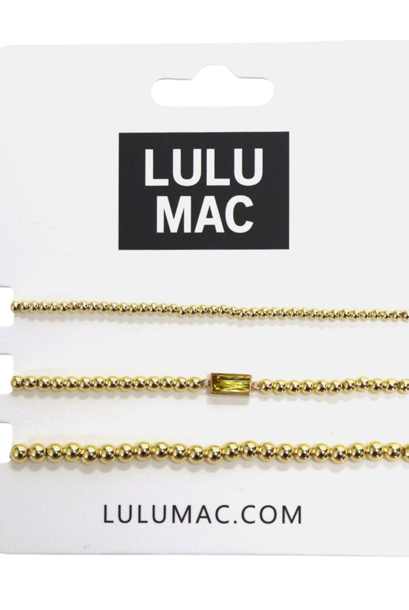 Lulu Mac Birthstone Bracelet November - A'Bekah's Boutique