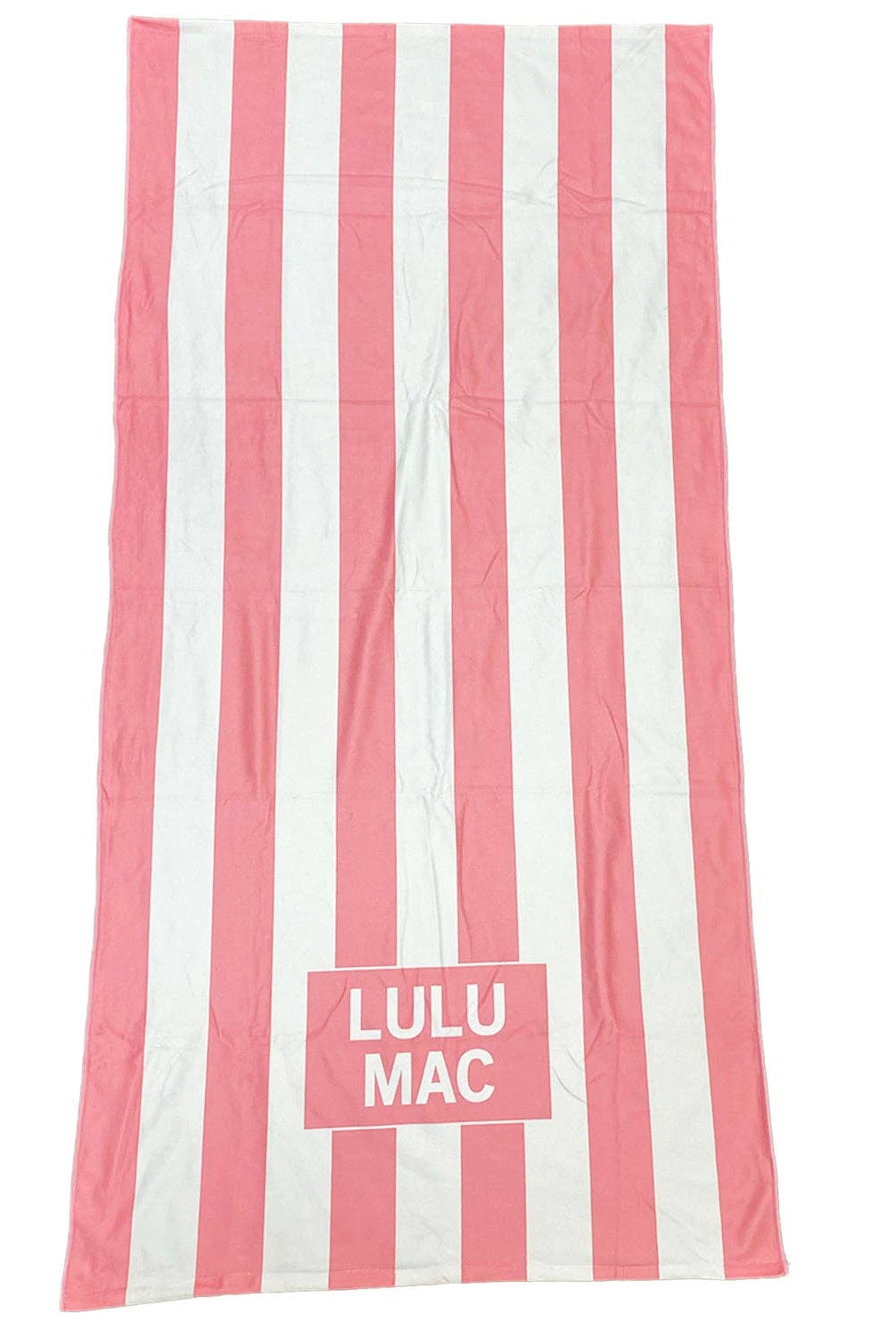 Lulu Mac Pink Darby Beach Towel - A'Bekah's Boutique