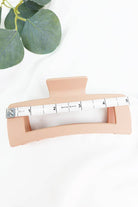 Matte Jumbo Cut Out Rectangle Hair Claw - A'Bekah's Boutique
