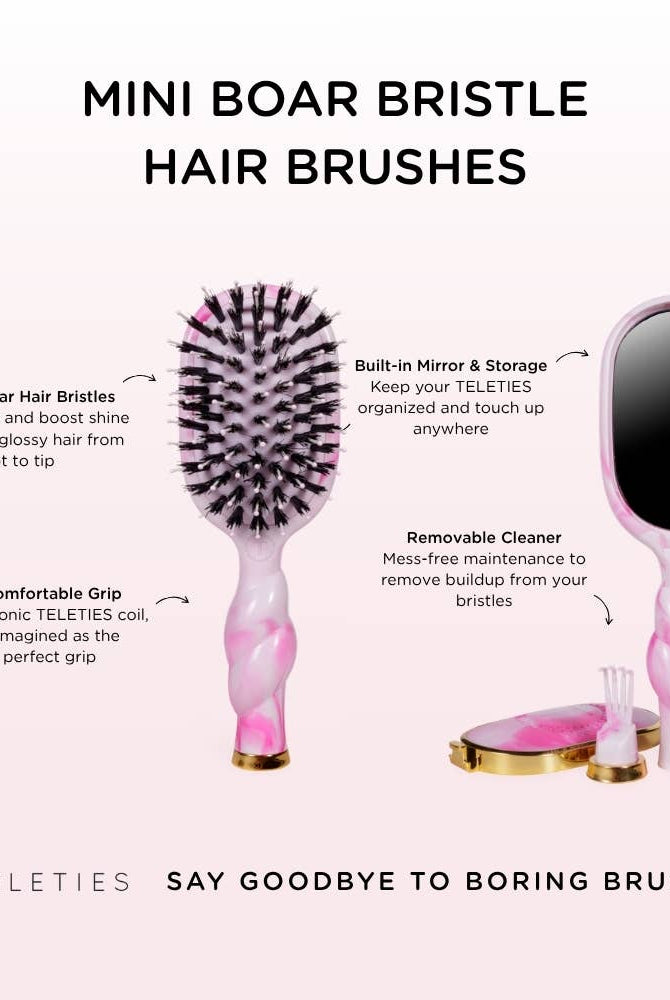 Mini Boar Brush | Pinch Me! - A'Bekah's Boutique