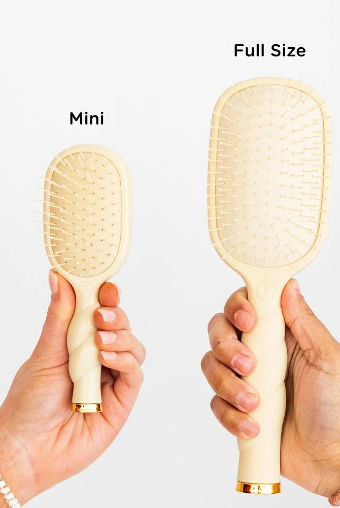 Mini Detangler Brush for Medium Hair - Tan - A'Bekah's Boutique