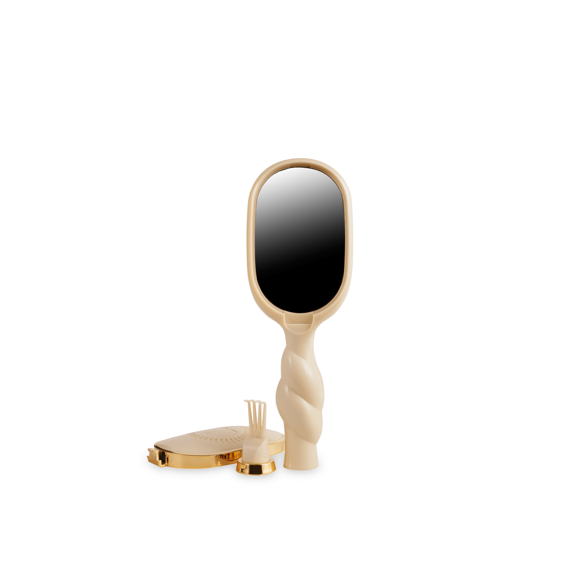 Mini Detangler Brush for Medium Hair - Tan - A'Bekah's Boutique