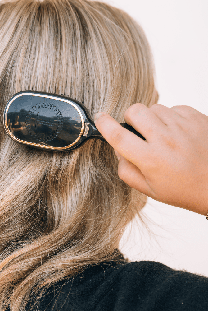 Mini Detangler Brush | Jet Black | Medium - A'Bekah's Boutique