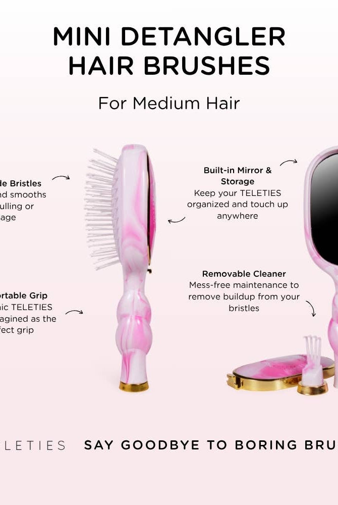 Mini Detangler Brush | Medium | Pinch Me! - A'Bekah's Boutique