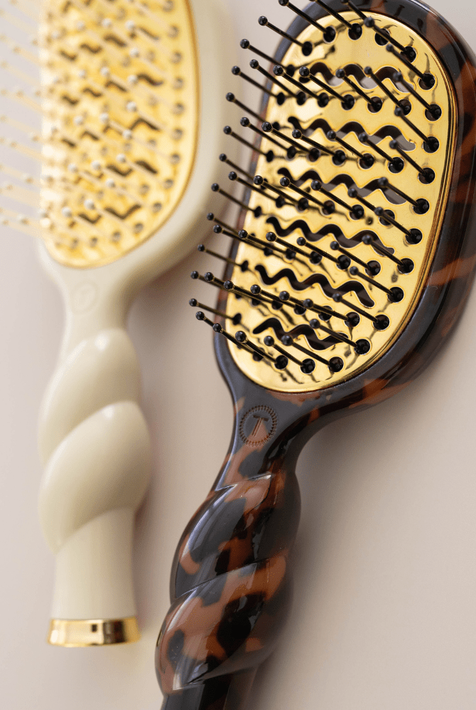 Mini Vented Brush | Tortoise - A'Bekah's Boutique
