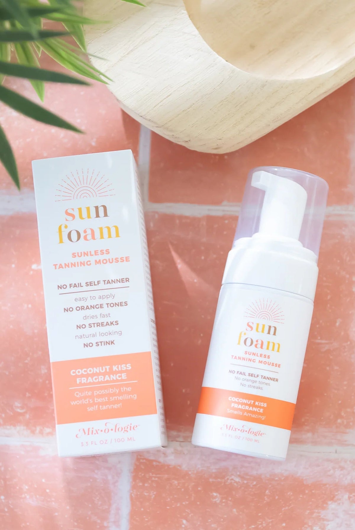 Mixologie SunFoam Tanning Mousse 3.3 oz Bottle - A'Bekah's Boutique