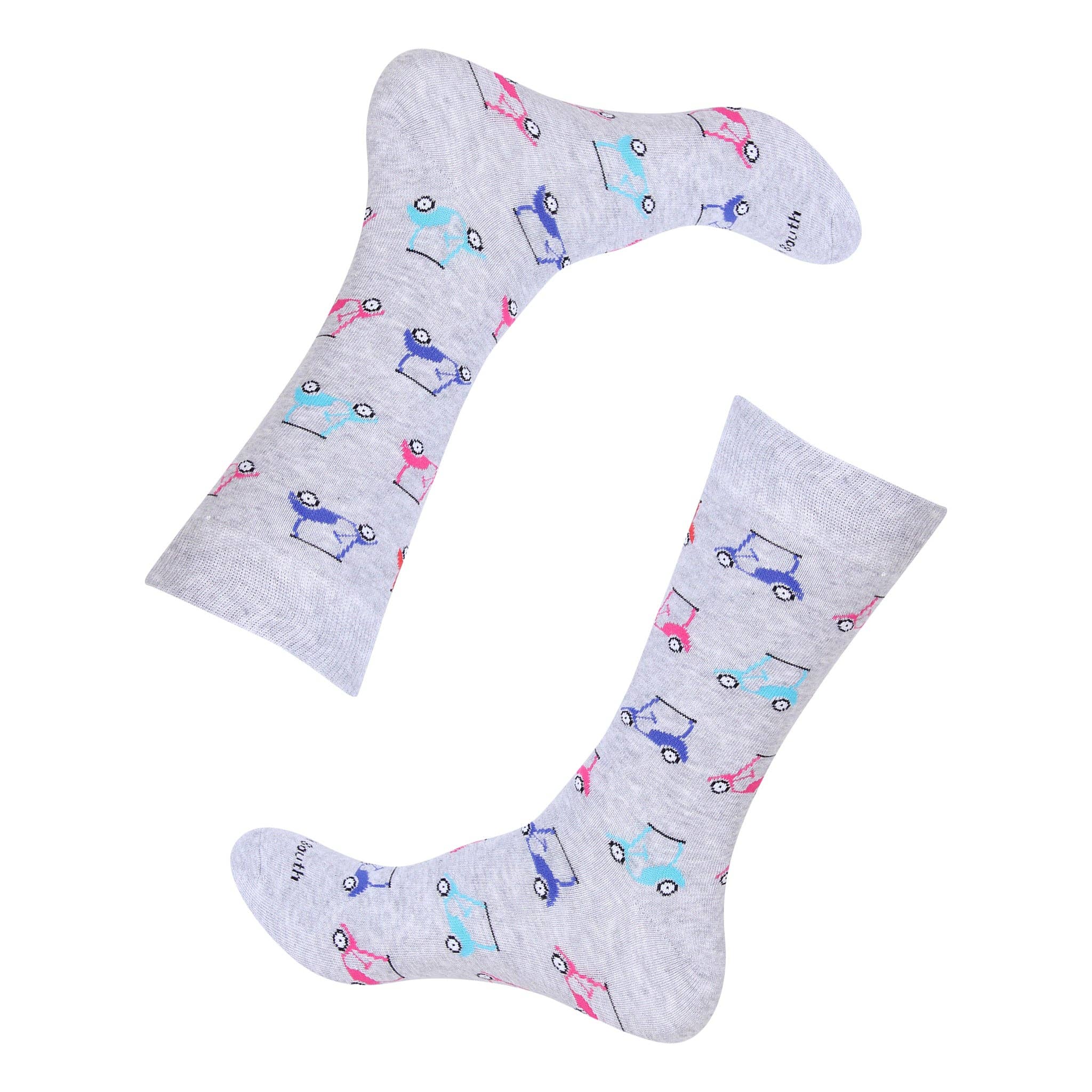 Multi Color Golf Cart Socks - A'Bekah's Boutique