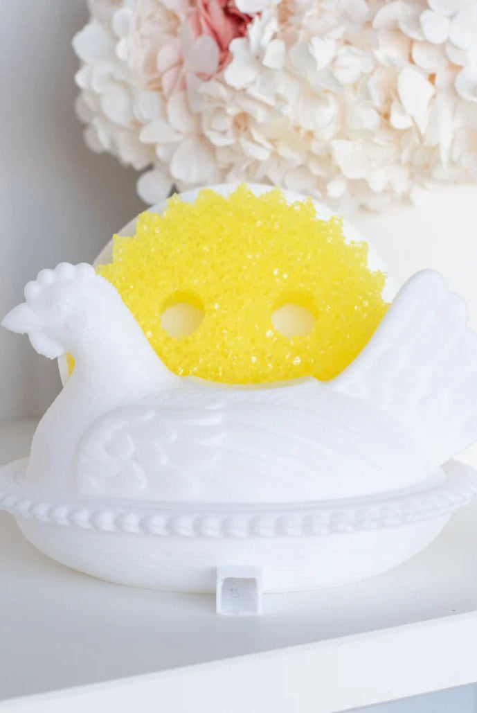 Nesting Hen Sponge Holder - A'Bekah's Boutique