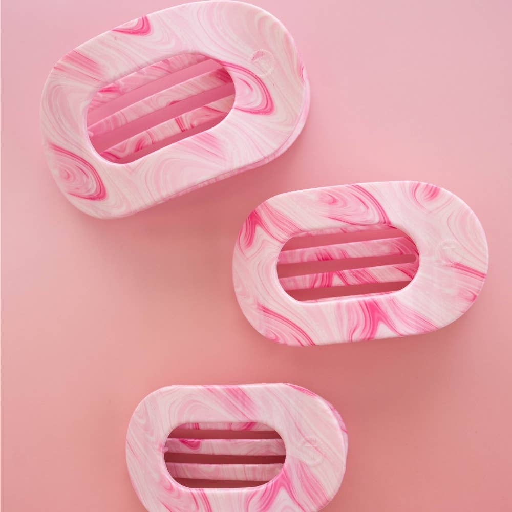Pinch Me! | Medium | Flat Round Hair Clip - A'Bekah's Boutique