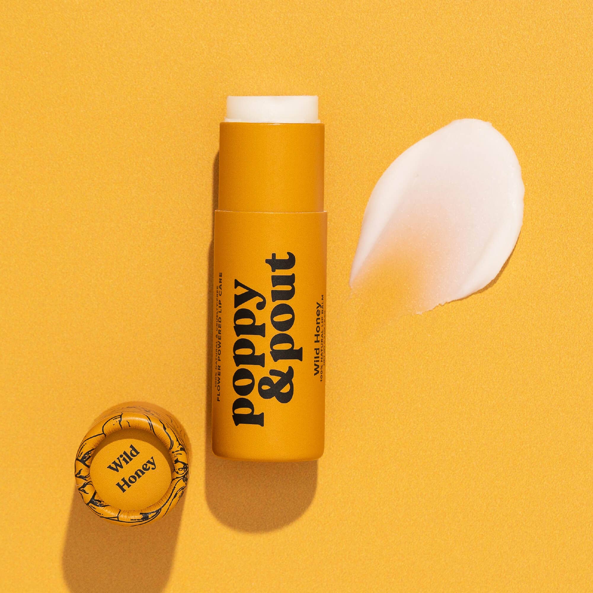Poppy & Pout Lip Balm, Wild Honey - A'Bekah's Boutique