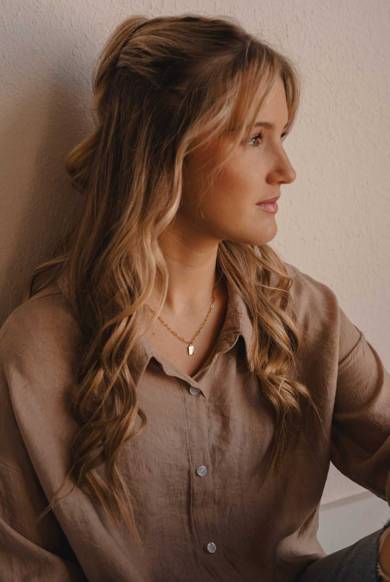 Pray Big Mini Tag Necklace | Christian Jewelry - A'Bekah's Boutique