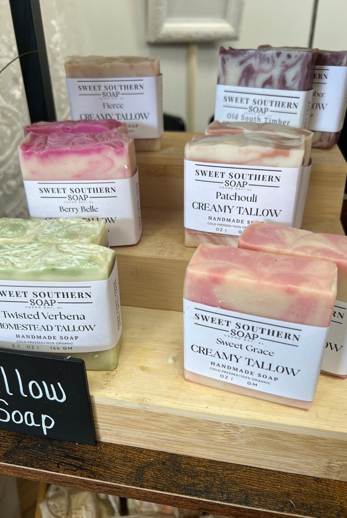 Southern Honey Creamy Tallow Handmade Soap - A'Bekah's Boutique