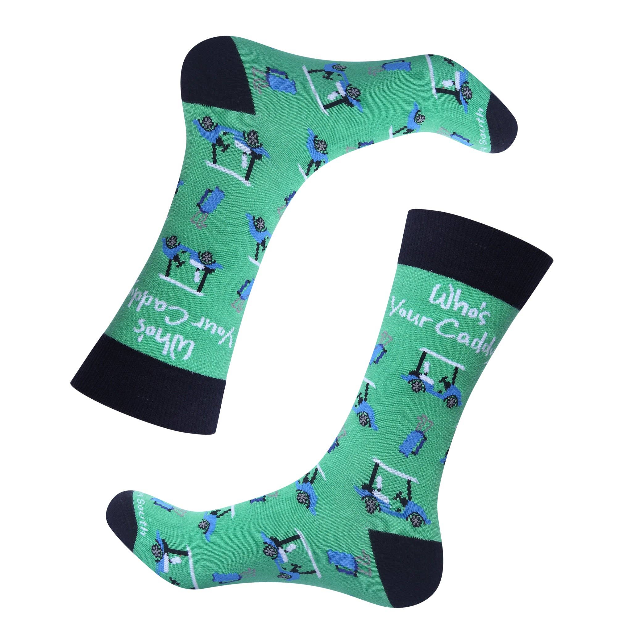 Who's Your Caddy Golf Socks - A'Bekah's Boutique