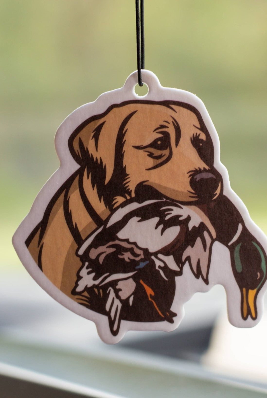 Yellow Lab - air freshener - Forest Rain - A'Bekah's Boutique